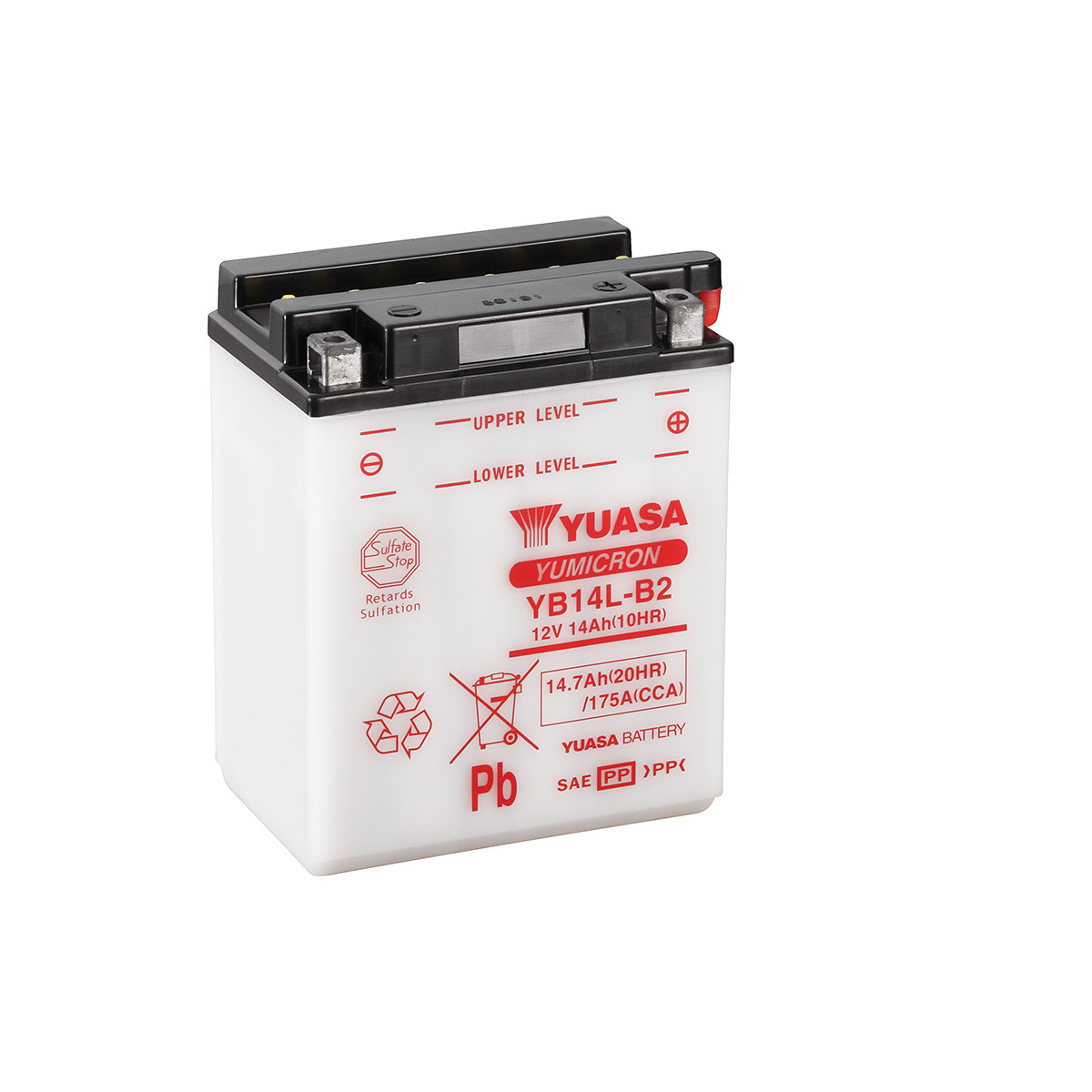 Batteries - YB14L-B2 - Yuasa