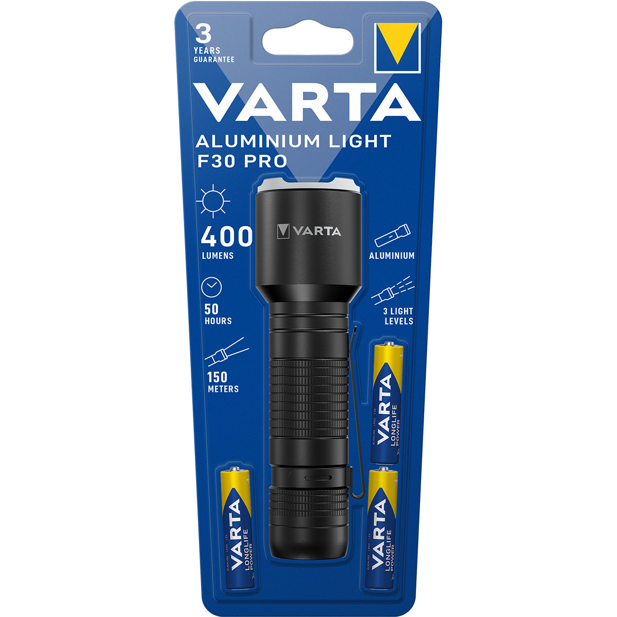 Lampes torches - Aluminium Light F30 Pro - Varta